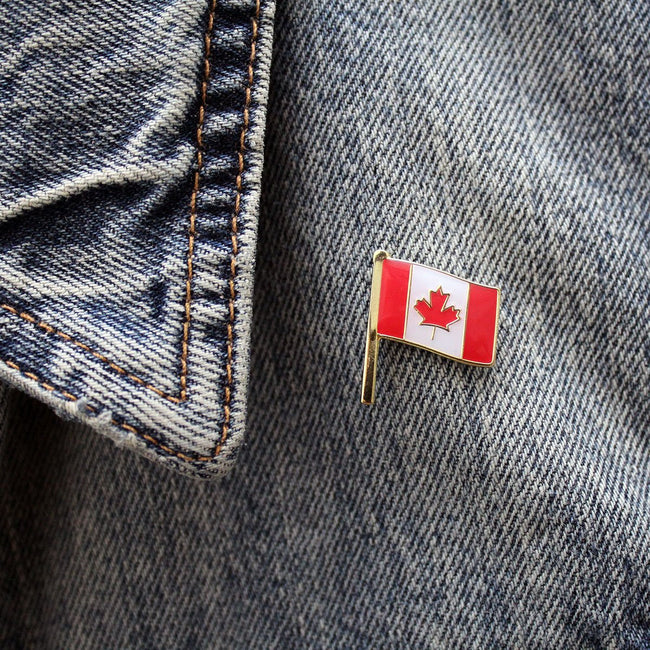 Canadian Flag Enamel Pin