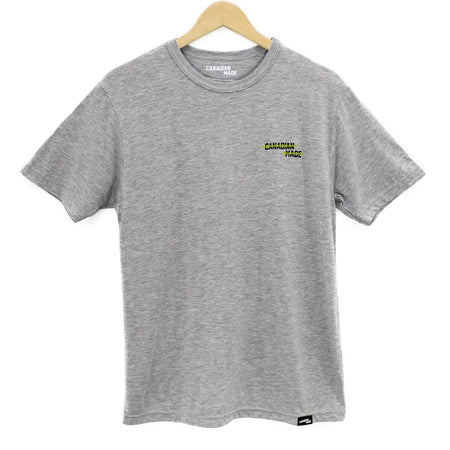 Canadian Made Highlight Bamboo T-Shirt - Grey