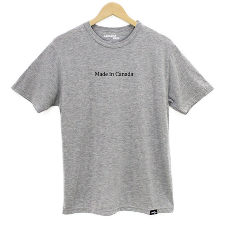 Made in Canada Bamboo T-Shirt - Grey