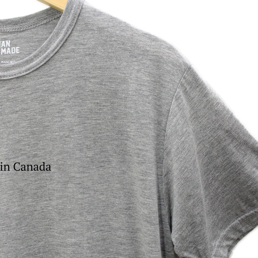 Made in Canada Bamboo T-Shirt - Grey