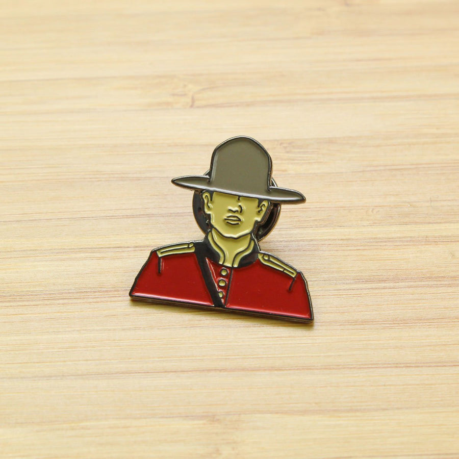 Mountie Enamel Pin